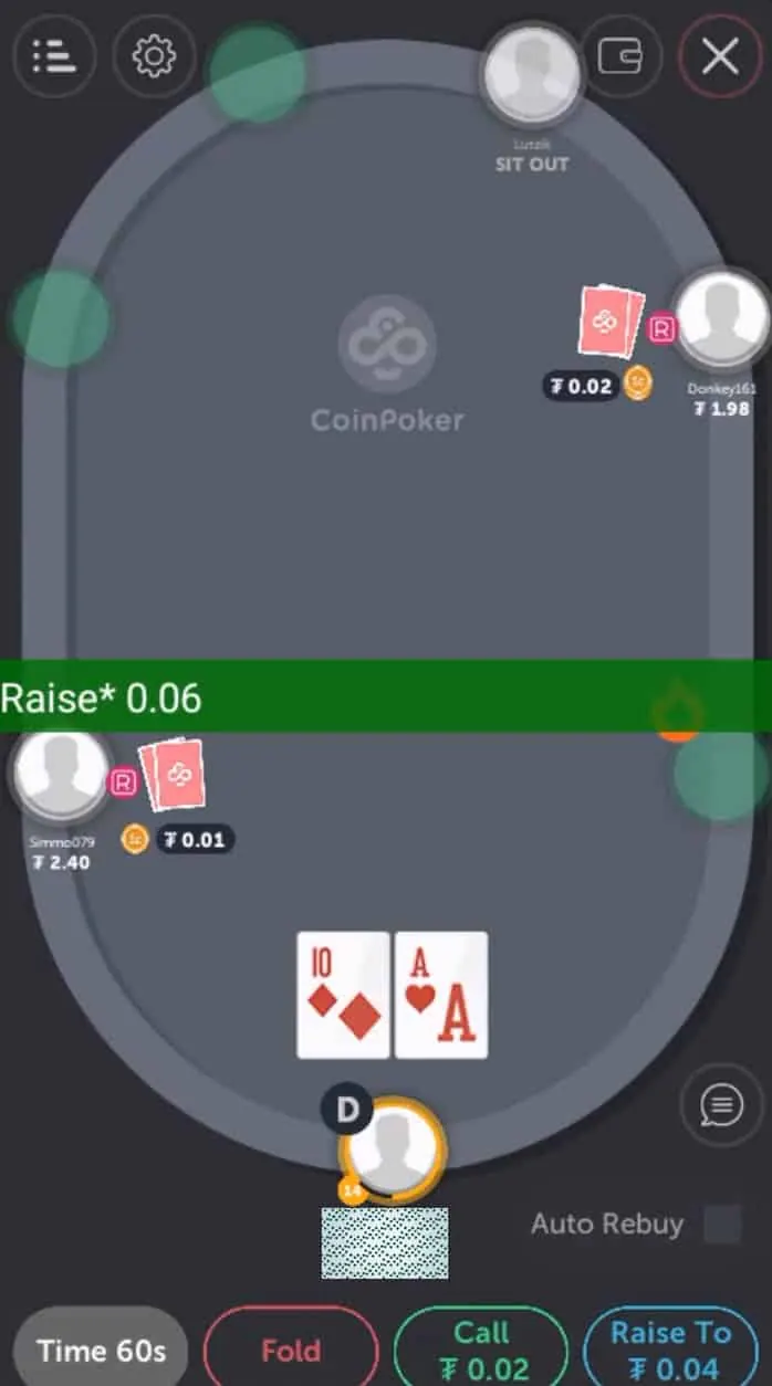 CoinPoker bot screenshot