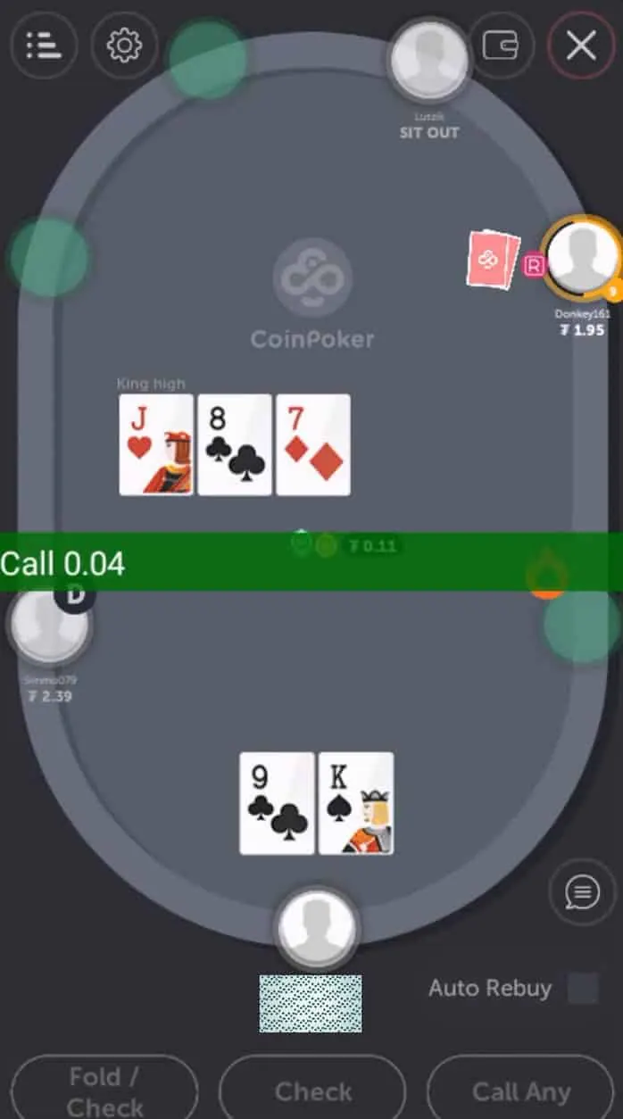 CoinPoker bot screenshot