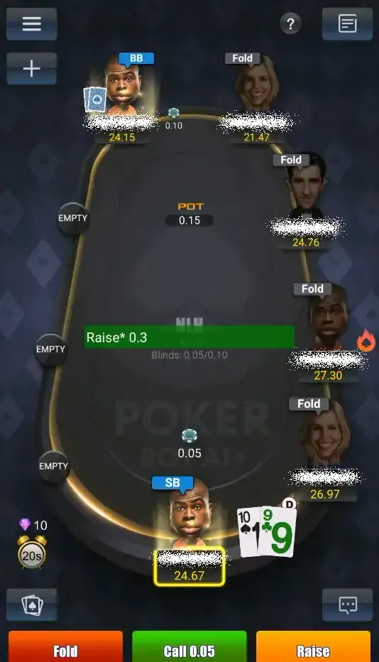 PokerBROS bot screenshot