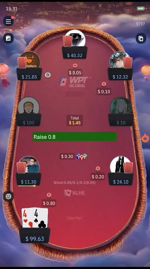 WPT Global bot screenshot
