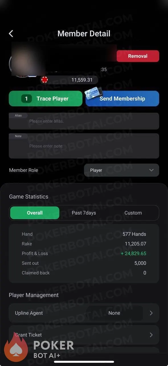 ClubGG user review screenshot