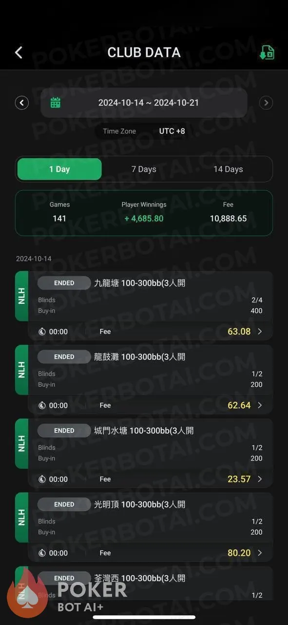 ClubGG user review screenshot