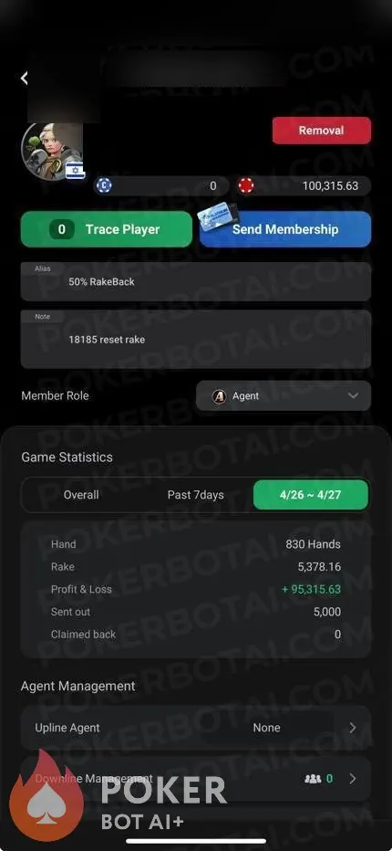 ClubGG user review screenshot