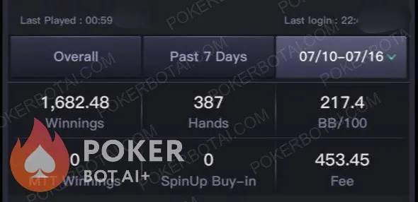 PokerBROS user review screenshot