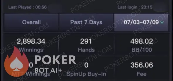 PokerBROS user review screenshot