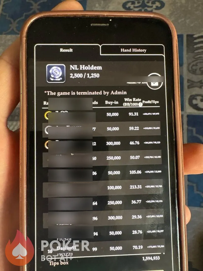 PokerBROS user review screenshot
