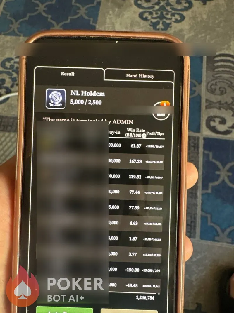 PokerBROS user review screenshot