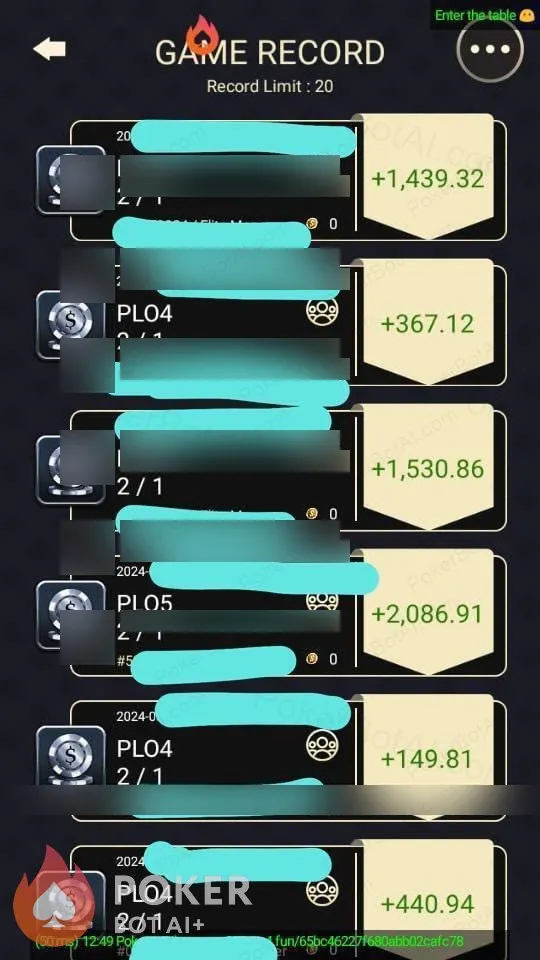 PokerBROS user review screenshot