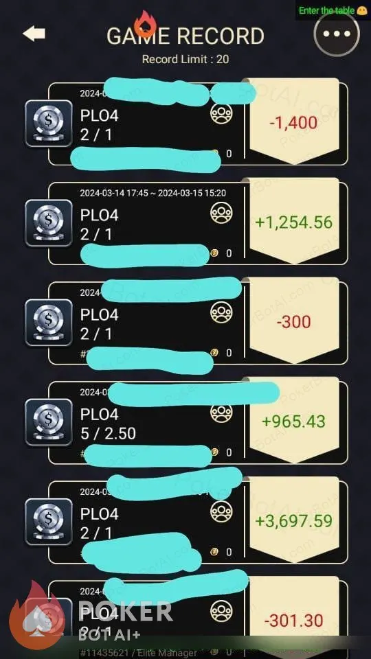 PokerBROS user review screenshot