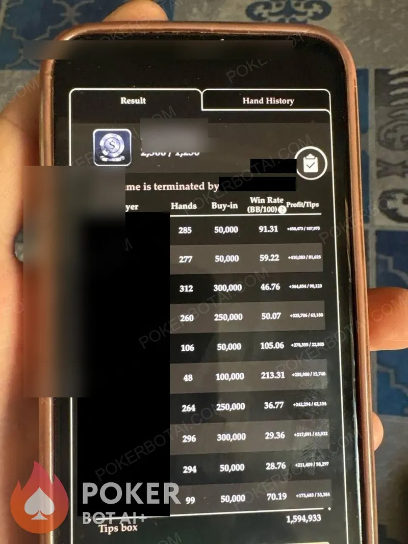 Pokerrrr 2 user review screenshot