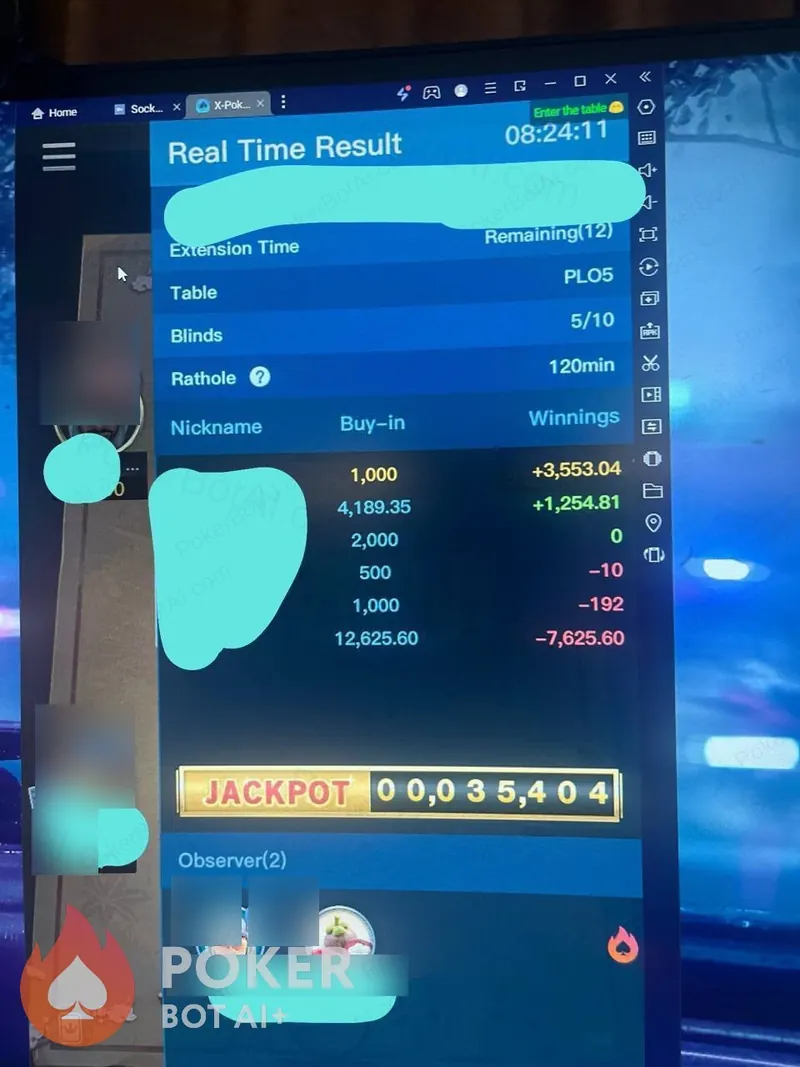 X-Poker user review screenshot