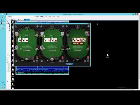 Upoker Desktop, poker bot play demo