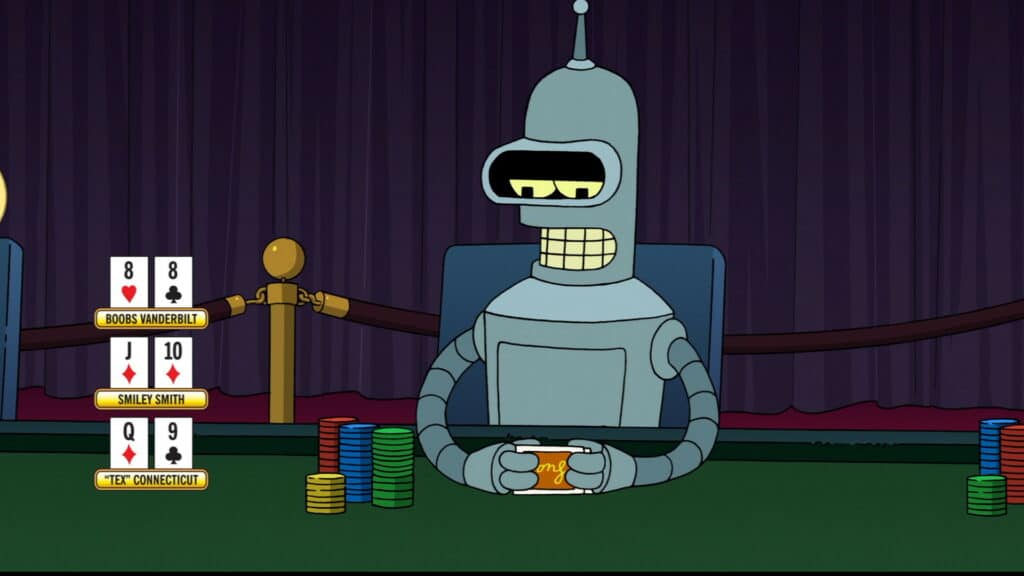 bender play poker with AI