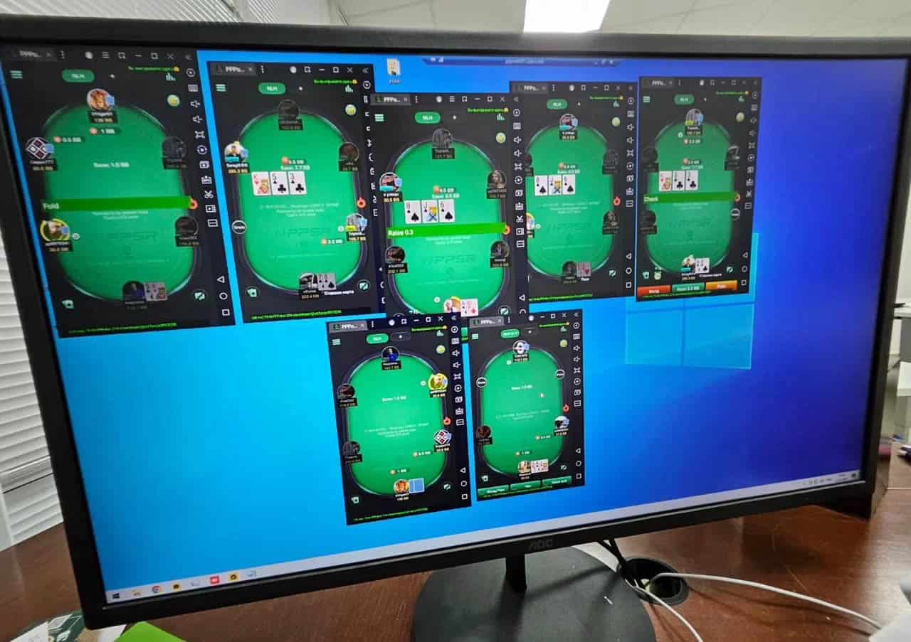 Poker Bot Farm