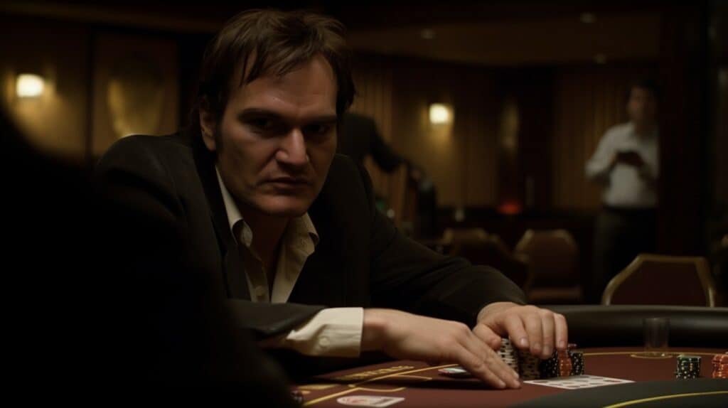 Tarantino play poker