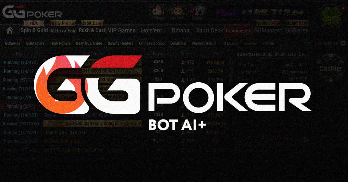 ggpoker poker bot AI