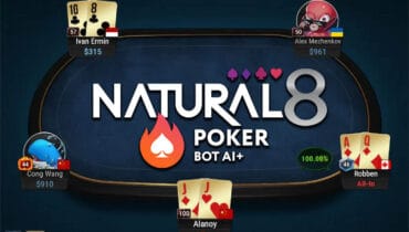 Natural8 bot poker AI