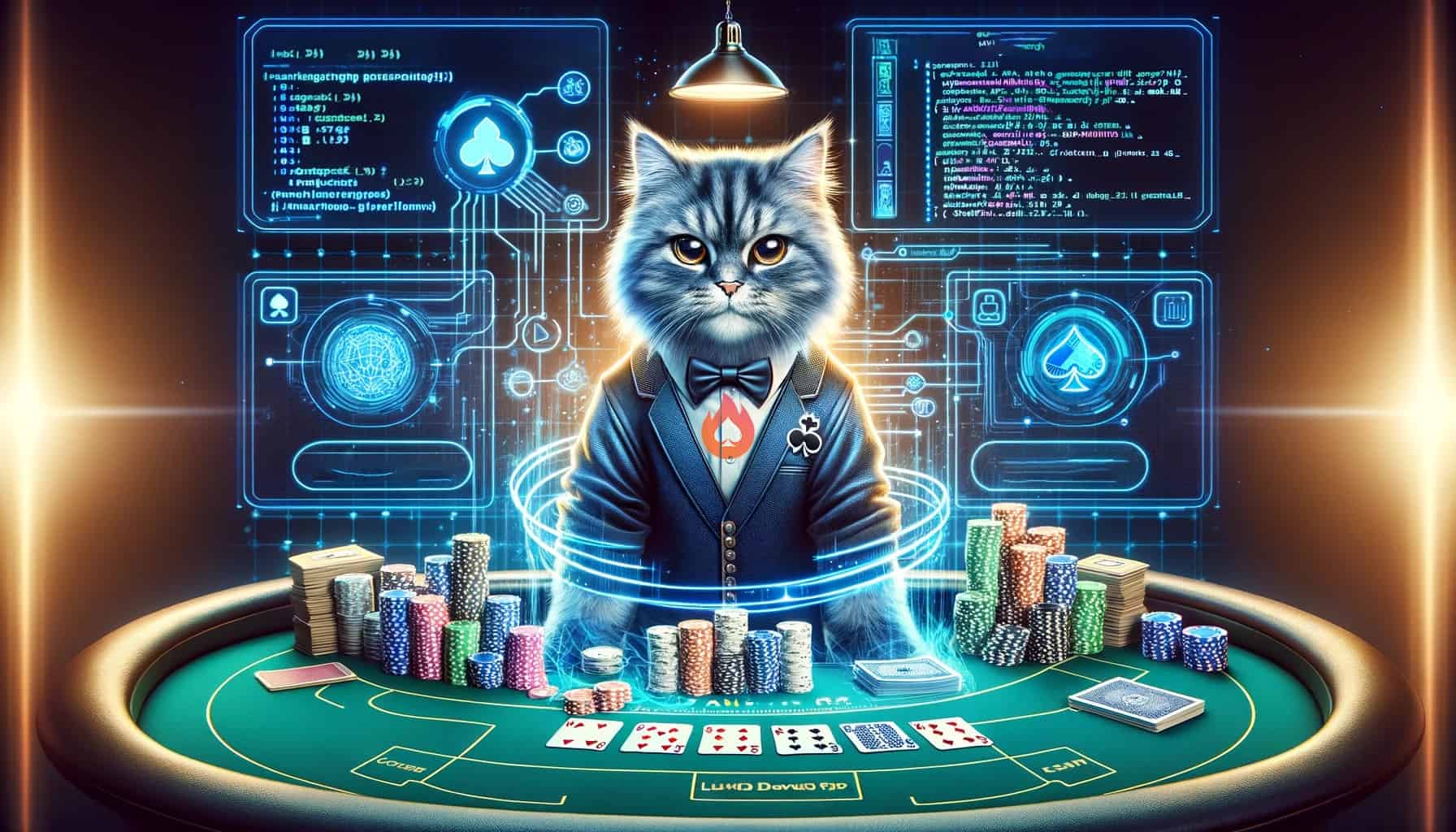Poker Business with AI