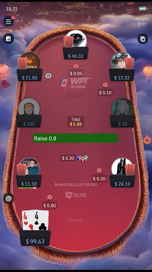 WPT Global Bot bot screenshot