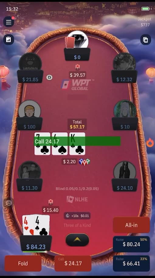 WPT Global Bot bot screenshot