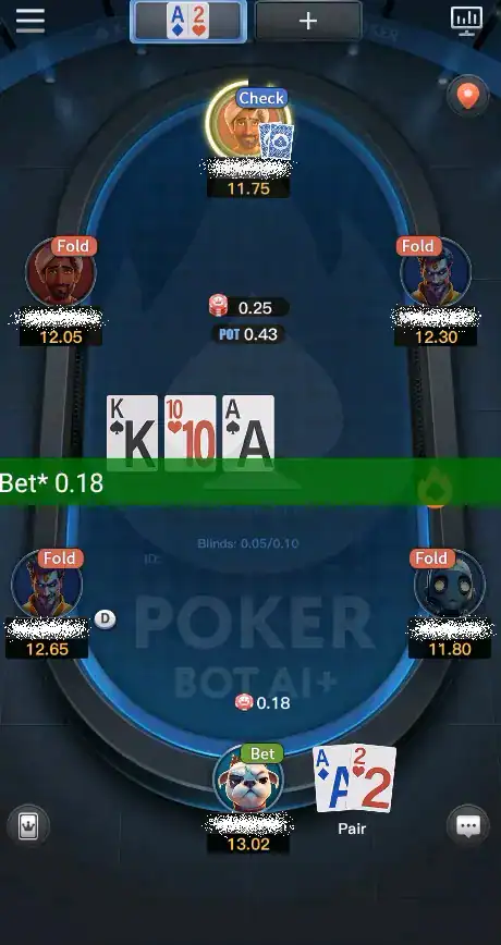 X-Poker Bot bot screenshot