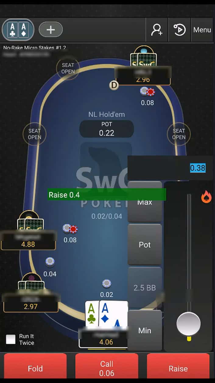 SwC Poker Bot bot screenshot