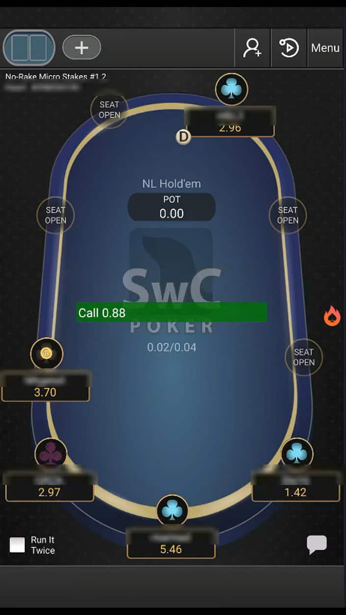 SwC Poker Bot bot screenshot