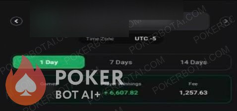 ClubGG bot — anonymized customer screenshot