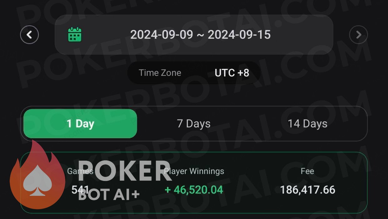 ClubGG bot — anonymized customer screenshot