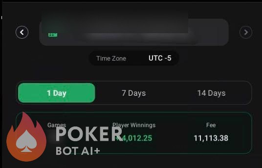 PPPoker bot — anonymized customer screenshot