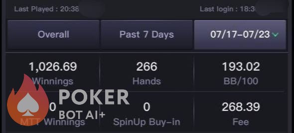 PPPoker bot — anonymized customer screenshot