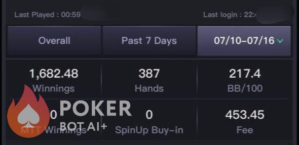 PPPoker bot — anonymized customer screenshot