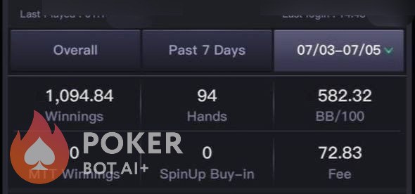 PPPoker bot — anonymized customer screenshot