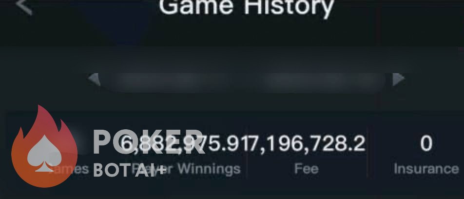 PPPoker bot — anonymized customer screenshot